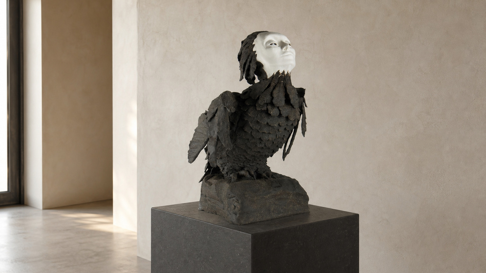 Siren shown in an interior as a scale reference