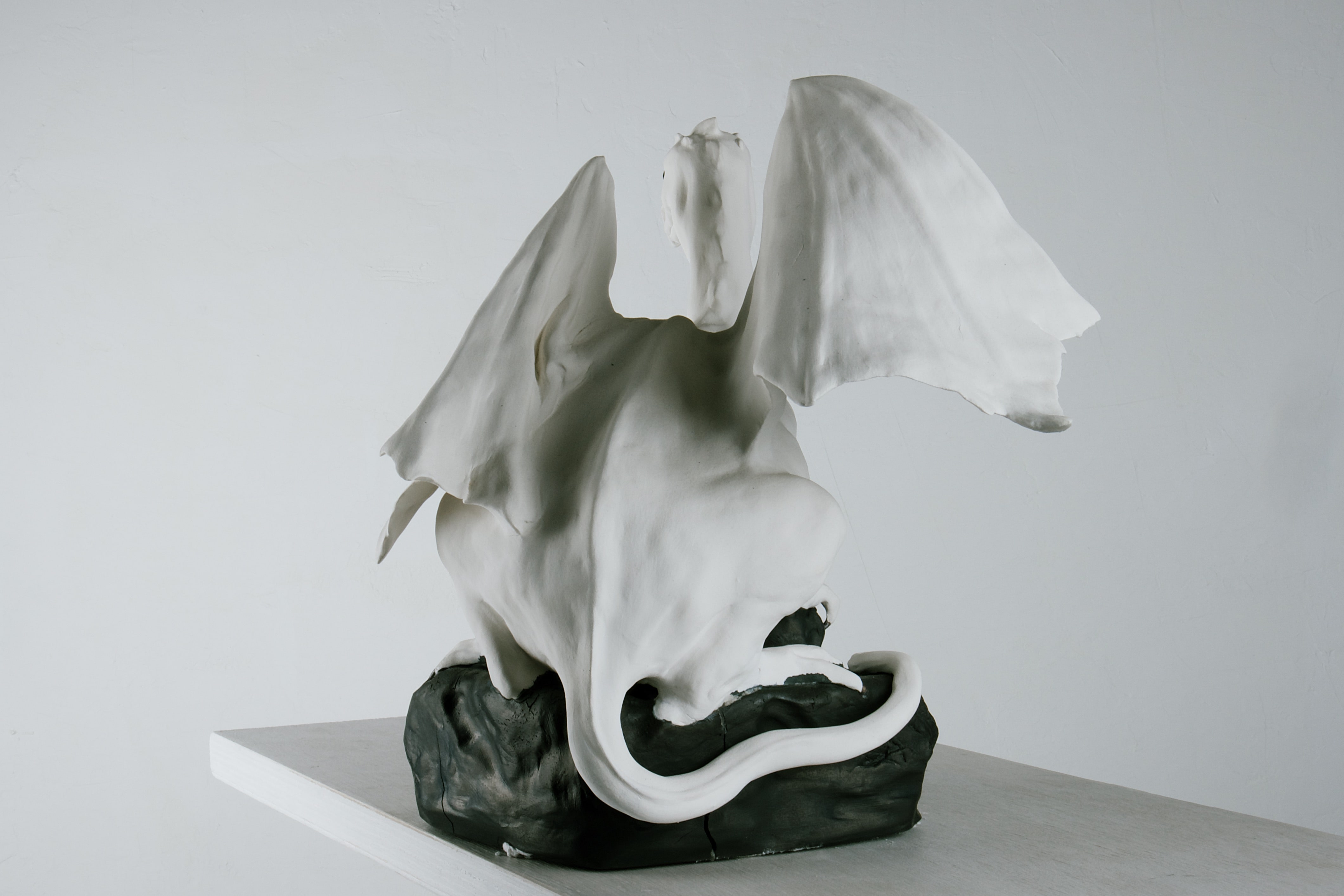 White dragon, detail 2