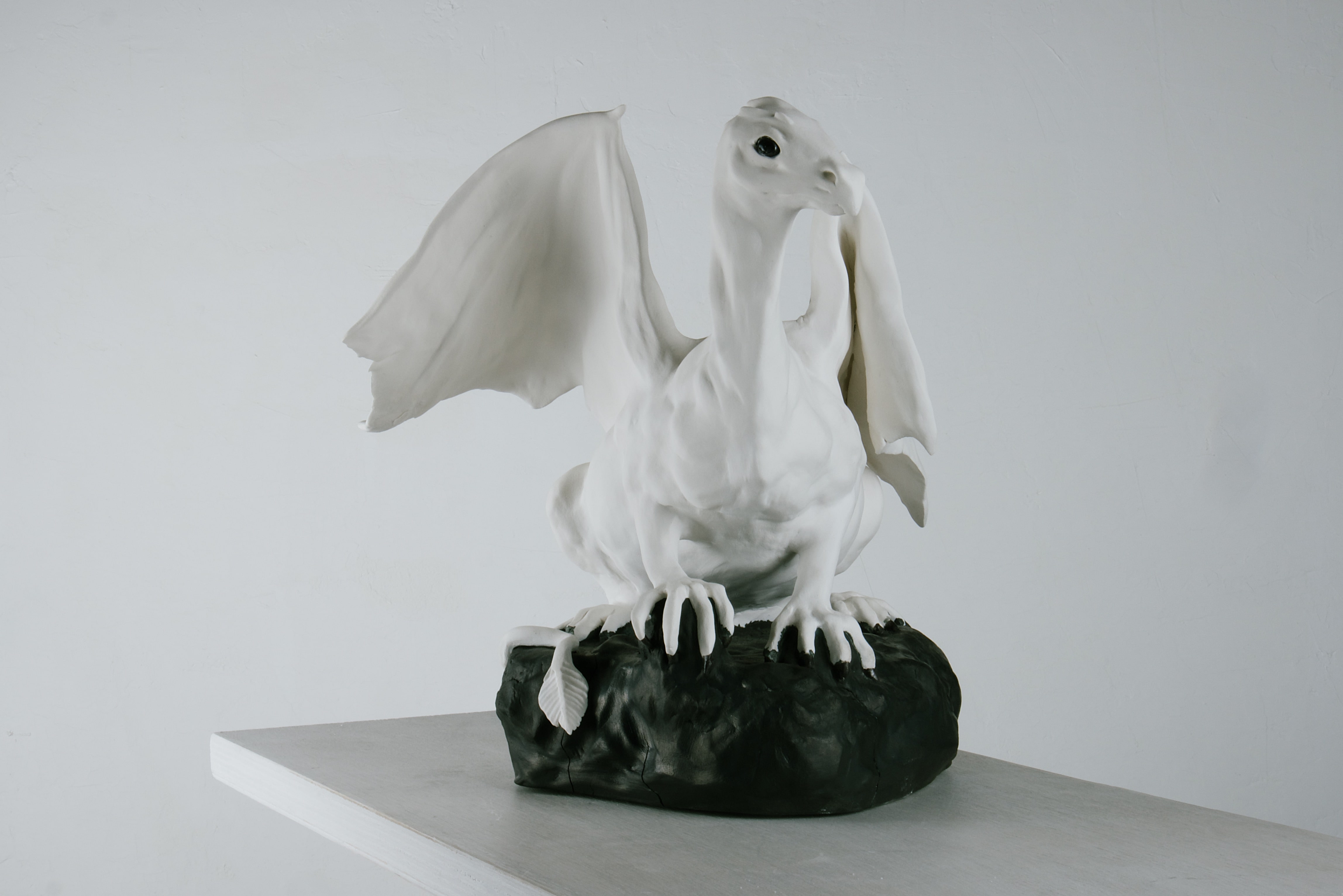 White dragon, detail 3