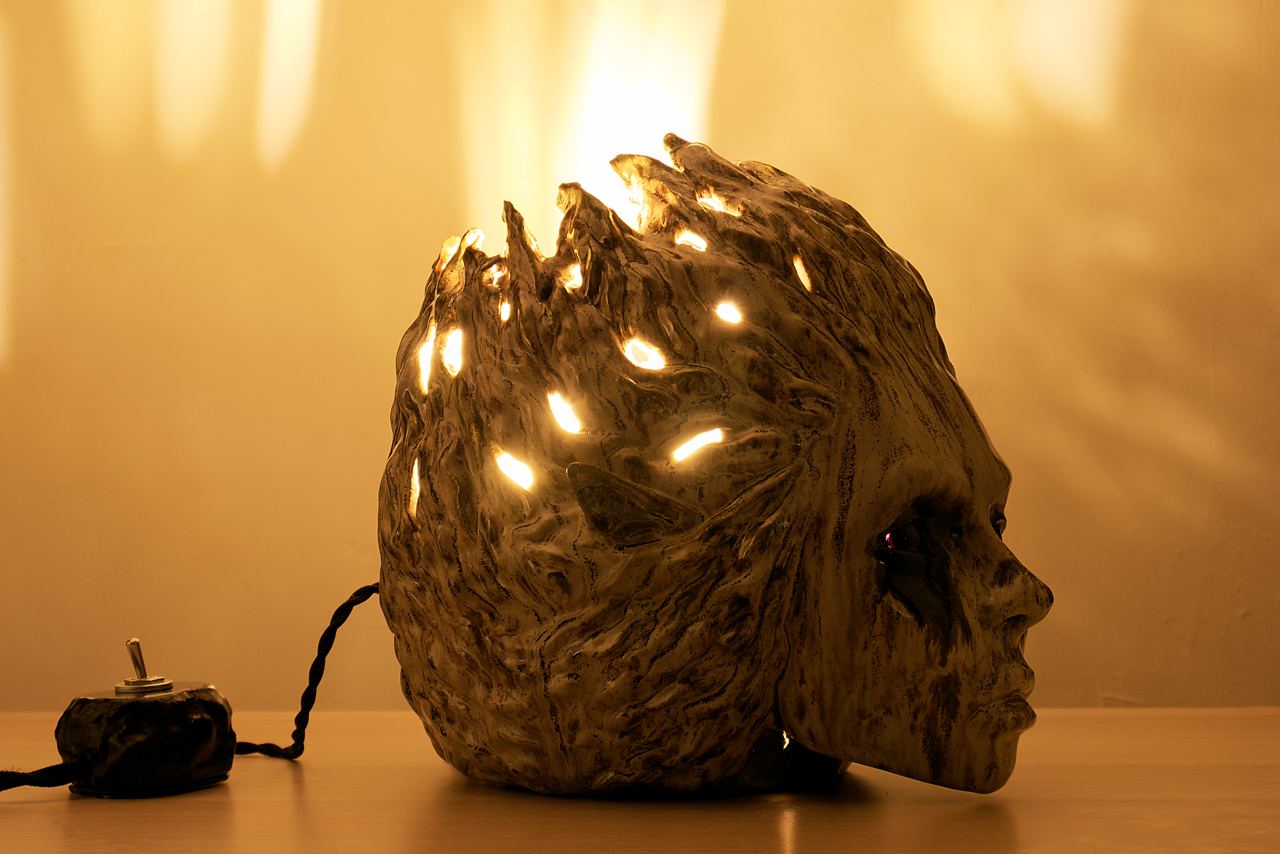 Lamp Nymph, detail 1
